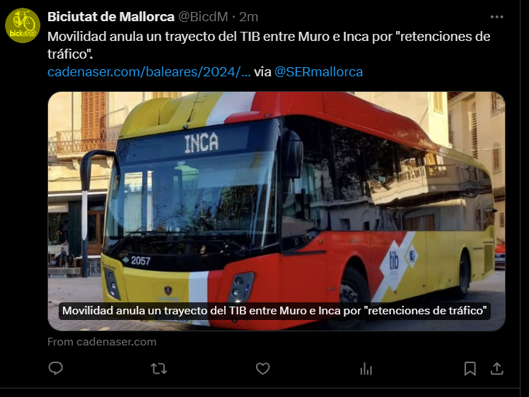 Biciutat de Mallorca tweet media