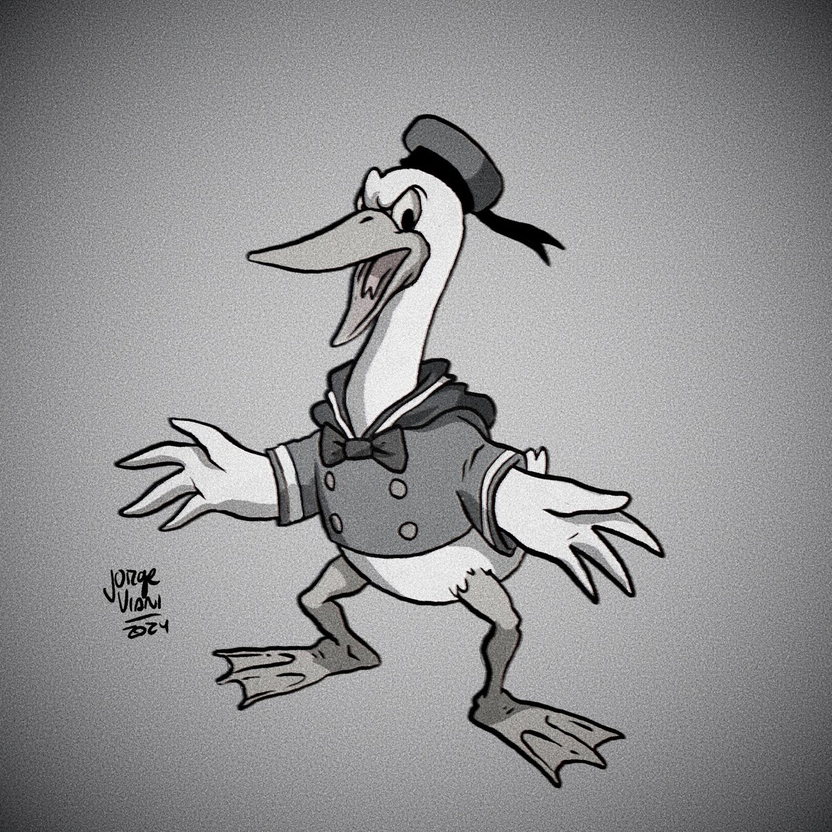 desenhai's tweet photo. Donald 90 🦆
-
#donald #donaldduck #donald90 #disney #waltdisney #ilustração #illustration #art #drawing https://t.co/aM6hMf9SoO