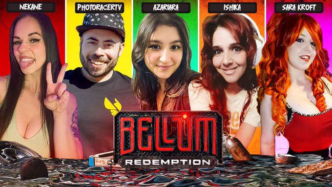 Este es mi equipazo para @Bellum_rust !! Nos vemos esta tarde en Twitch! 😏👉🏻 @photoracertv  @sarakroftplay<a class="tags" target="_blank" title="On Twitter" href="/?out=eyJ0eXAiOiJKV1QiLCJhbGciOiJIUzUxMiJ9.eyJpYXQiOjE3MjA3NzE1NDIsImlzcyI6InR3cG9ybnN0YXJzLmNvbSIsIm5iZiI6MTcyMDc3MTU0MiwiZXhwIjoxNzUyMzA3NTQyLCJyZWRpcmVjdF91cmwiOiJodHRwczovL3R3aXR0ZXIuY29tL0JlbGx1bV9ydXN0In0.09DFFEZGgGnHUg8kwrb-ByXT-wBaqTDehRlUKRxqf8KsLltub6s_MnYSkl67Z80Ks_EE7yNY1V9jsJPzud-p0A">@Bellum_rust</a>