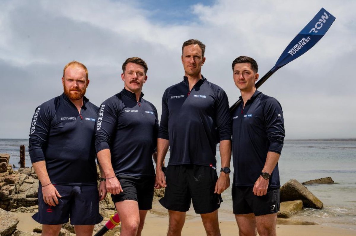 army_ocean_row's tweet image. Best of luck to the intrepid British Army @Proud_Sappers as they row their way across the Pacific Ocean to Hawaii. @BritishArmyXtra #youbelonghere