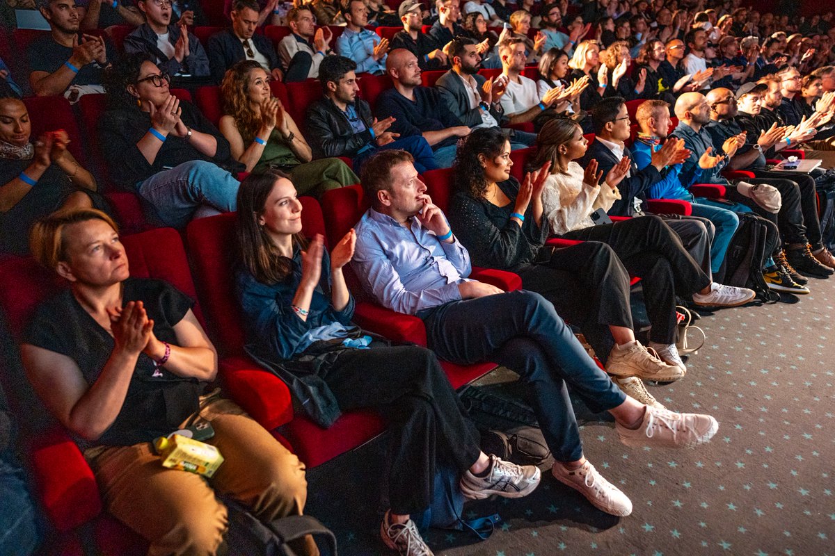 TOABerlin's tweet photo. 🌐 TOA24 is a wrap!
One of the world's oldest cinemas set the stage for this year's exploration of frontier technologies. This year's themes represented not only the future of technology but also the future of humanity. With the profound impacts of #AI, #VR & #XR, #ClimateTech, #SynBio, and #Web3, we are grateful that so many of you took time away from building the future to come together and discuss where we actually want to go.
#TOA will continue to be a place for these vital discussions and one where a multitude of voices are heard.
Here are some initial pictures from the event.