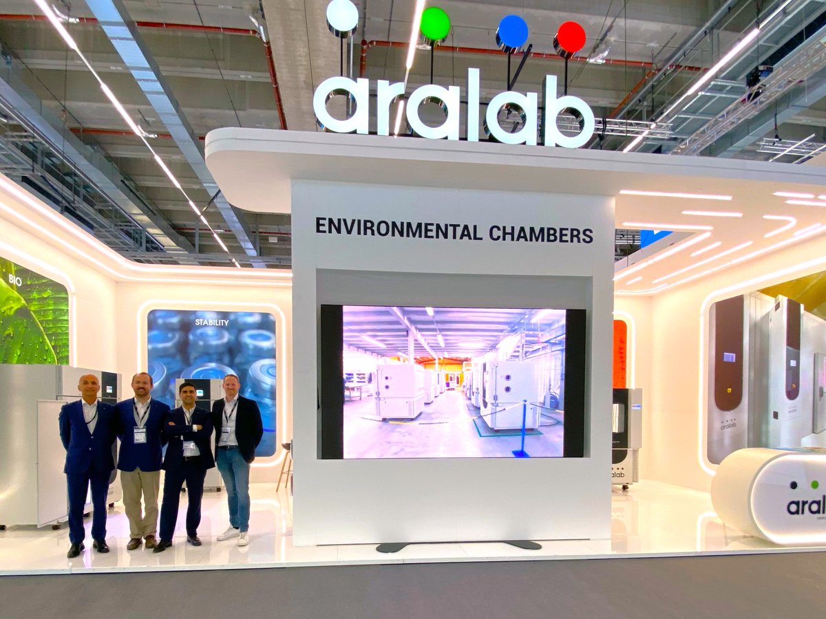 Aralab_'s tweet photo. Hallo Achema 2024! 🌐
Aralab is thrilled to be part of @achemaofficial 2024! Visit us at Hall 12.0, Booth C103, to discover our advanced environmental chambers and controlled environment rooms. See you there!
#Achema2024 #EnvironmentalChambers #Aralab #YourOwnClimate https://t.co/W4d6ZRxboO