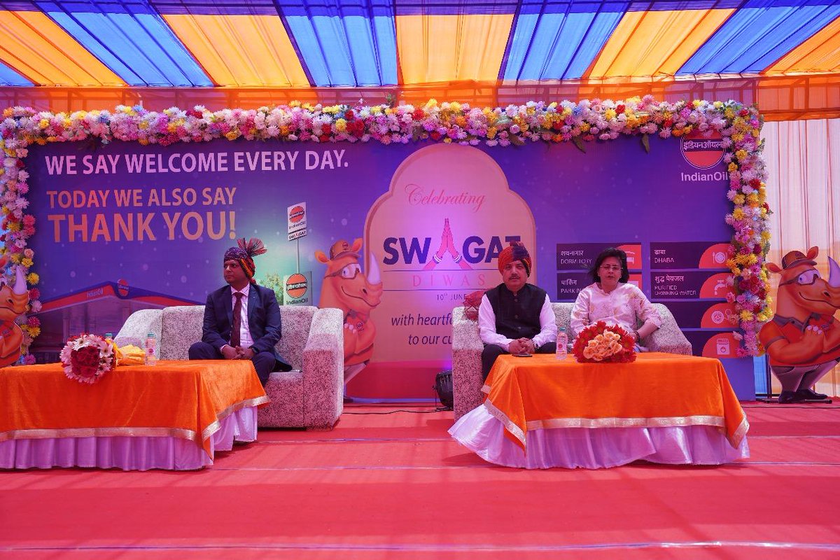IOCL_UPSO-2 (@ioclupso2) on Twitter photo #SwagatDiwas2024 celebrated at COCO RUDRAPUR with Cake Cutting Ceremony, Cultural Programs,felicitation of loyal customers in the presence of ED& SH UPSO-2,DRSH Dehradun DO & other Officials.
<a href="/ChairmanIOCL/">ChairmanIOC</a>
<a href="/DirMktg_iocl/">Director (Marketing), IndianOil</a>
<a href="/HemantIoc/">Hemant Rathore</a>
<a href="/IndianOilcl/">Indian Oil Corp Ltd</a>
<a href="/IndianOil_Highw/">IndianOil_Highway</a>
<a href="/ioclupso2/">IOCL_UPSO-2</a> #SwagatDiwas2024 celebrated at COCO RUDRAPUR with Cake Cutting Ceremony, Cultural Programs,felicitation of loyal customers in the presence of ED& SH UPSO-2,DRSH Dehradun DO & other Officials.
<a href="/ChairmanIOCL/">ChairmanIOC</a>
<a href="/DirMktg_iocl/">Director (Marketing), IndianOil</a>
<a href="/HemantIoc/">Hemant Rathore</a>
<a href="/IndianOilcl/">Indian Oil Corp Ltd</a>
<a href="/IndianOil_Highw/">IndianOil_Highway</a>
<a href="/ioclupso2/">IOCL_UPSO-2</a>