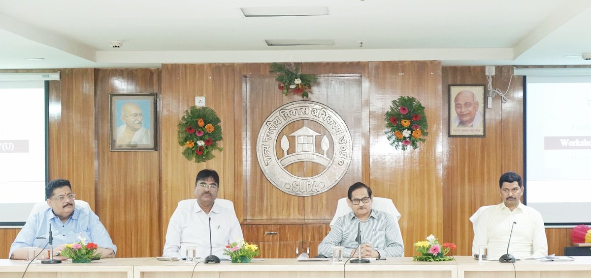 SUDA_UP's tweet photo. A one day workshop on the role of Housing Finance Companies (HFCs) in PMAY(U) was conducted today at SUDA HQ, Lucknow. The inauguration of the Workshop was marked by the lighting of the lamp by the Director SUDA @anilpathakias, who also addressed the workshop. The primary focus was on discussing gap funding in the Beneficiary Led Construction (BLC) and Affordable Housing in Partnership (AHP) verticals of #PMAYU in Uttar Pradesh. This workshop highlighted the importance of timely completion and occupancy of houses, accentuating the critical need for gap funding. Key presentations were made by representatives from prominent HFCs including Avas Financiers Limited, Aadhar Housing Finance Limited, IIFL Home Loan, and Grihum Housing Finance Limited.Discussions delved into various aspects such as company profiles, their presence in Uttar Pradesh and the solutions they offer. A Q&A session enriched participants' understanding. Director SUDA @anilpathakias provided suggestions to make the role of HFCs in PMAY-U more effective and successful. Attendees included the Additional Director of SUDA, Finance officer, Program officer and other SUDA officials.

#SUDA #UttarPradesh #PMAYUrban #HousingforAll #affordablehousing