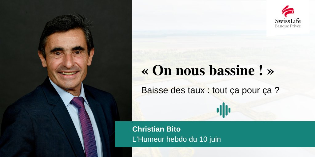 SLBanquePrivee's tweet photo. #Paroledexpert | « On nous bassine ! »

📉Baisse des taux : tout ça pour ça ?

🎙 Retrouvez Christian BITO, dans son Humeur Hebdo proposée par @Club_Patrimoine

🔗 https://t.co/0iJlyvBKF7

#Taux #BCE #Inflation #Datadependent #FED https://t.co/AN5vgxblBQ