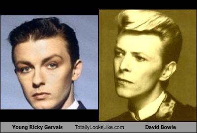 The Shift Music (@the_shift_music) on Twitter photo Do you think Ricky Gervais could David Bowie?
Same teeth.
David Brent is a character of Ricky's (same initials).
He did "Afterlife", about cancer (what Bowie supposedly died of, but obviously he faked his own death.)
Any news on this anyone?
(<a href="/JFKFan12345/">John Kahlooni Fans</a> another one here) Do you think Ricky Gervais could David Bowie?
Same teeth.
David Brent is a character of Ricky's (same initials).
He did "Afterlife", about cancer (what Bowie supposedly died of, but obviously he faked his own death.)
Any news on this anyone?
(<a href="/JFKFan12345/">John Kahlooni Fans</a> another one here)