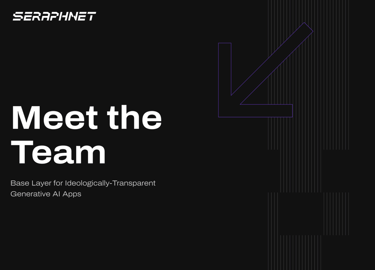 synthasai's tweet photo. Nearly 38 years of experience combined.

Today we focus on the talented development, product, and research team driving the R&amp;D work at Seraphnet.

Find our more 🧵 https://t.co/BivSLBxRlE