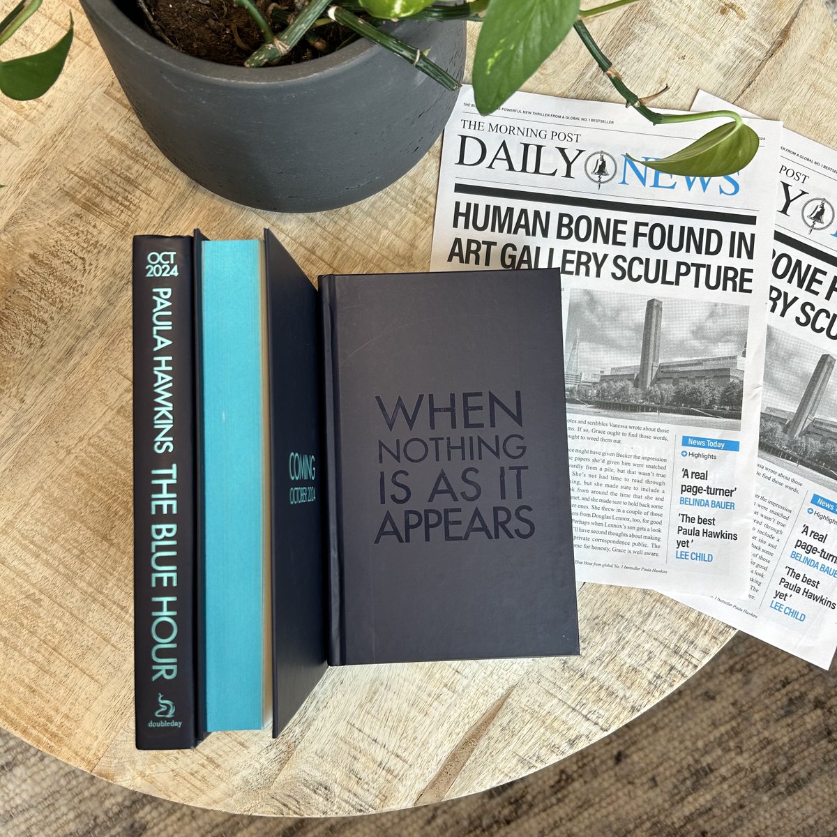Calling all Paula Hawkins fans, proofs for The Blue Hour have arrived! 🚨

From the bestselling author of the global phenomenon The Girl on the Train comes The Blue Hour, a dark and unapologetically addictive thriller.

Out October 2024. Proofs will be landing soon 👀