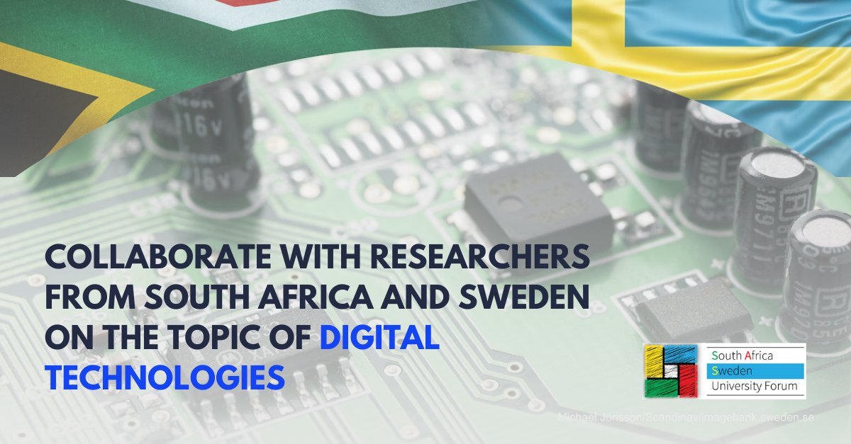 🖥️ Ready to explore the forefront of digital innovation? Our platform hosts a wealth of research posters by experts from Sweden and South Africa who are exploring the latest advancements. Check out our website and connect with other researchers! 🚀sasuf.org/collaboration-… #SASUF