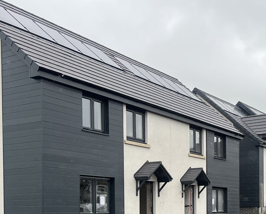 We are on the home straight as we finish off the internals on our development in Aberystwyth, bringing energy efficient new homes to Mid Wales! #energyefficient #aberystwyth #midwales #construction #castlemead #newhomes #wales #wrexham