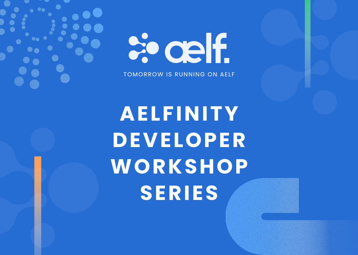 aelfblockchain's tweet image. 🚀 Exciting News for Developers! Join the #aelfinity Developer Workshop Series, kicking off in India. Dive deep into blockchain development with hands-on sessions, from smart contract security to dApp front-end building. 🌐💻

🤝 In partnership with @kbaiiitmk &amp;amp; @Microsoft…