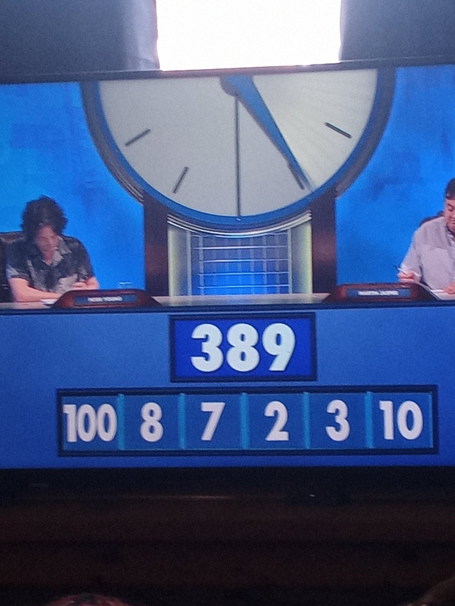 Am I the only person watching Countdown and screaming at the TV right now? #countdown