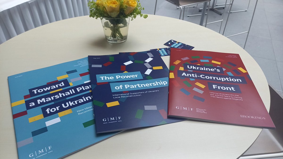 In #Berlin for events on #Ukraine's recovery. Important focus this year is on decentralisation, local recovery and inclusion of civil society. #URC24
