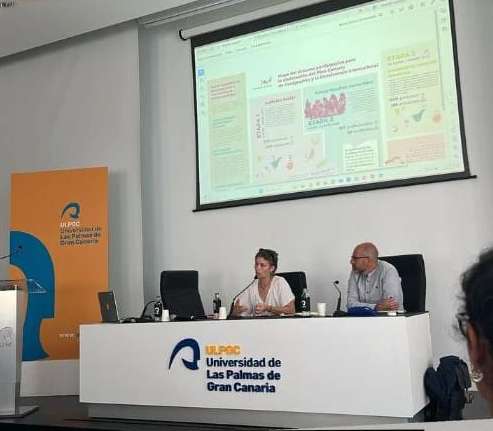 ¡Hola! 👋

La semana pasada el equipo del programa <a href="/CanariasConvive/">Canarias Convive</a>  participó en el #IIEncuentroComunidaddeActivosInterculturalesdeGranCanaria para dialogar sobre el #PlanCanariodeInmigraciónyConvivenciaIntercultural.

Agradecemos a #grancanariaconvive la invitación al espacio.