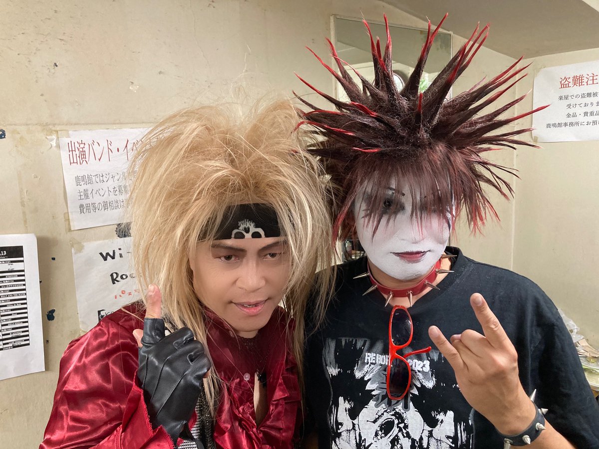 D'ERLANGERでSTRAWBERRY FIELDSでVINYLなDIZZYさんこと福井祥史さんと