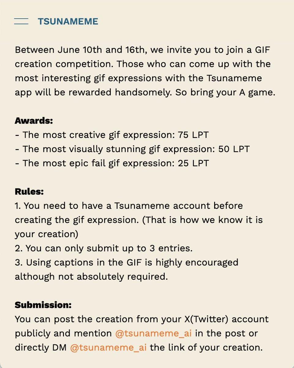 👁️👁️ Important announcement 👁️👁️

We are teaming up with @liveepeer team to bring you a creative exercise and extra money: GIF competition!!

Read the details👇