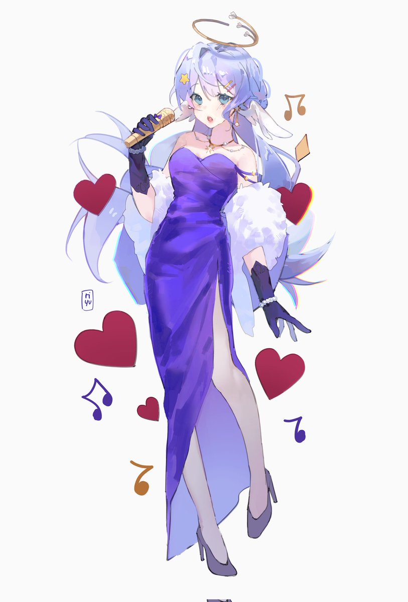 riyuuna__'s tweet photo. Marilyn Monroe inspired dress!
#HonkaiStarRail #Robin https://t.co/hYIVaPFpL1