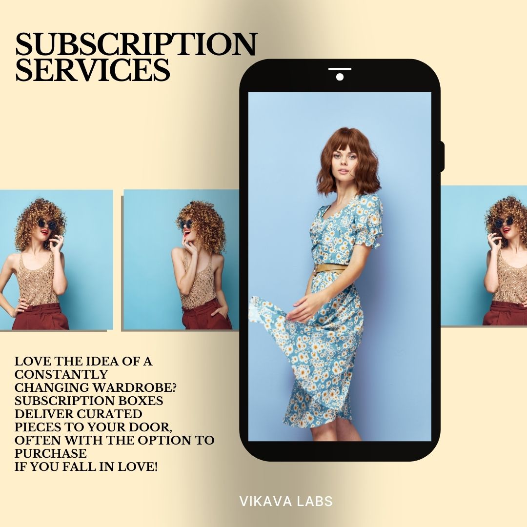 Vikava_labs's tweet photo. "Revolutionize your business!  Explore subscription &amp; rental models for a more sustainable &amp; trendy future. Vikava labs is there to assist you in every step.  Reach out to us at https://t.co/U5ia2zgE0m
#Fashion #wardrobe #designer #fashionista #fashionable #subscription https://t.co/gAf8S0NN0N