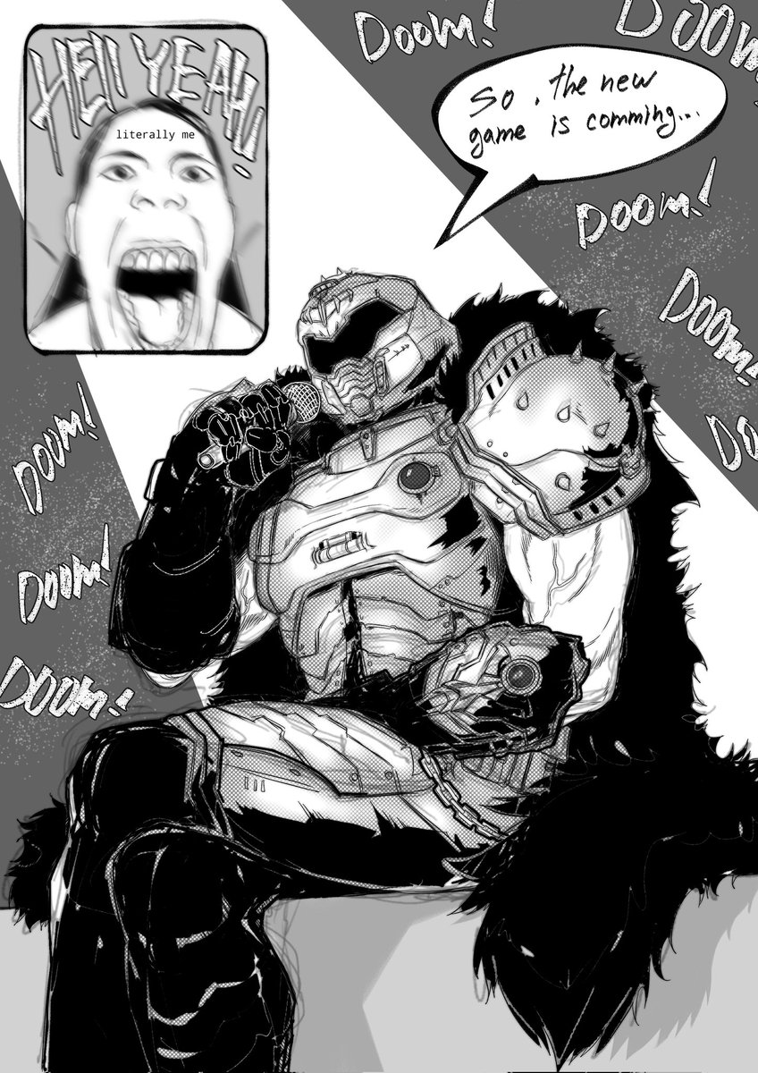 ChmoGiga's tweet photo. #Doom
#DoomTheDarkAges
Well, I watched the trailer... https://t.co/HoNTJXjvWo