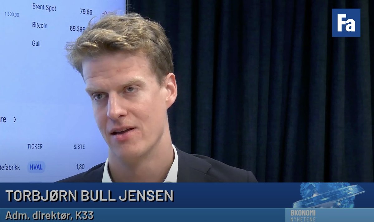 K33 CEO <a href="/TorbjrnBullJens/">Torbjørn</a> anticipates the crypto market will continue to rise throughout 2024 and shares his insights on why Bitcoin could play a unique role in the global economy.

📺 Watch the full interview on Finansavisen TV: tv.finansavisen.no/m/bwwewNK1/kry… (In Norwegian)