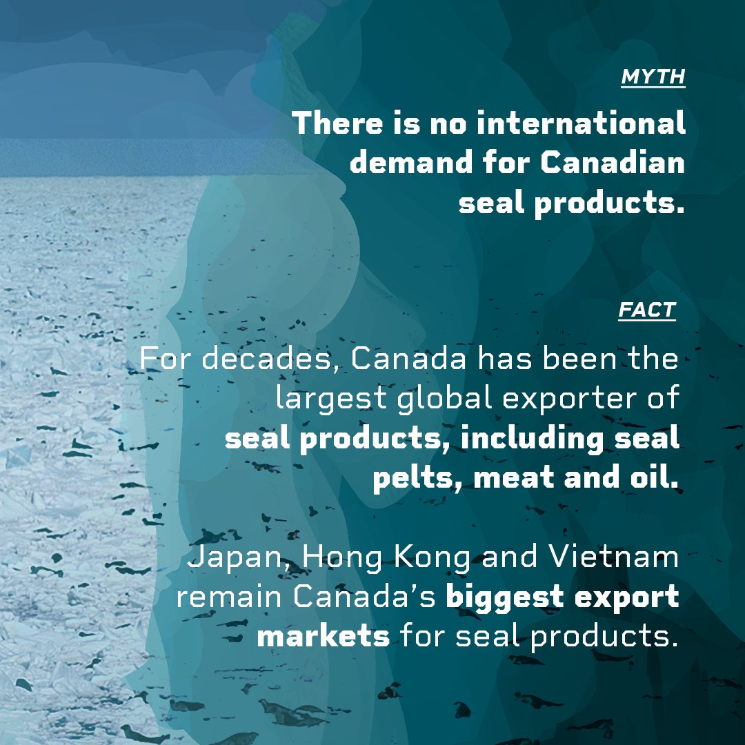 SenateCA's tweet photo. The Senate Committee on Fisheries and Oceans’ new report takes a deep dive into the ocean of lies about Canada’s seal industry and debunks common myths. Read the report to get informed: https://t.co/C0wSGdLxVK
#SenCA #POFO #CdnPoli https://t.co/ZuMvupJlay
