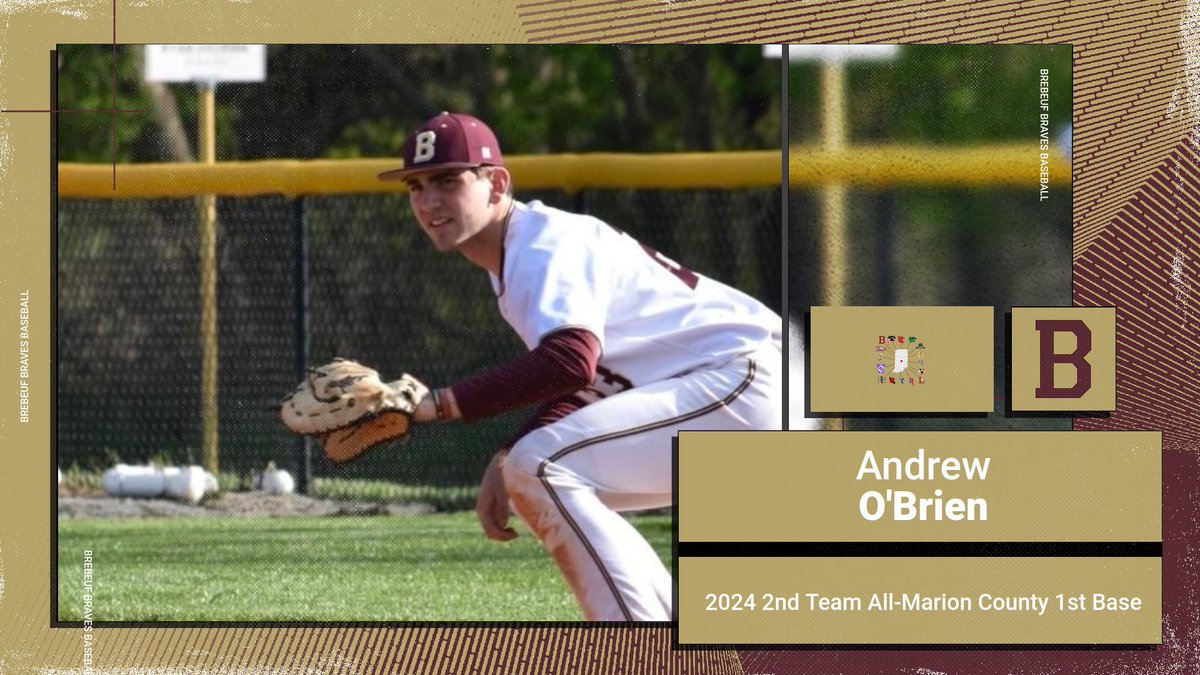 Congratulations to <a href="/AndrewOB2025/">Andrew O’Brien</a> for your selection to the 2024 All Marion County Team ⚾️
