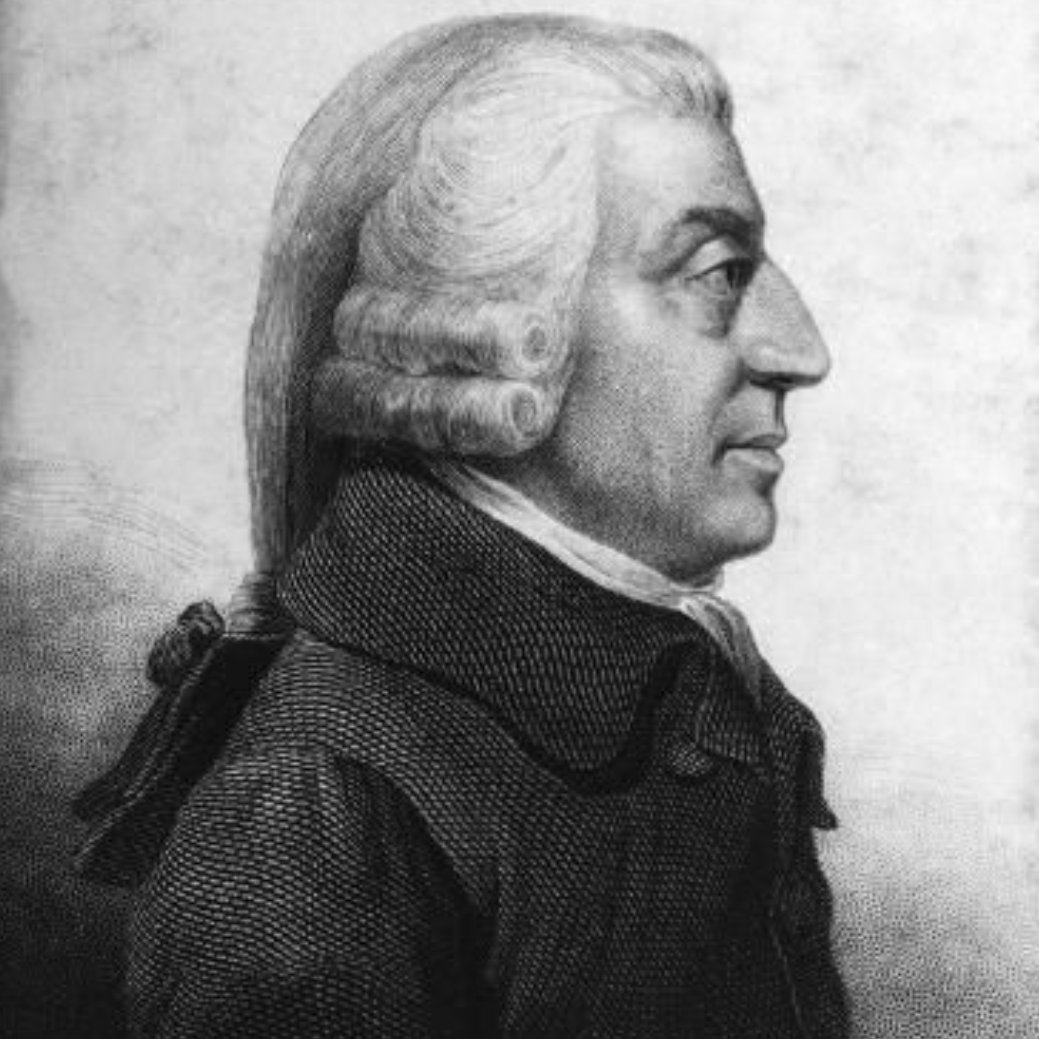 ThinkingDecoded's tweet photo. It was not by gold or by silver, but by labour, that all wealth of the world was originally purchased. ― Adam Smith, Wealth of Nations, I:V, p.48

#AdamSmith #AdamSmithquote #AdamSmithWealthofNationsBook #AdamSmithBooks #WealthCreation  #LifeLesson #wordsofwisdom #thinkingdecoded https://t.co/eSzNnoqWdO