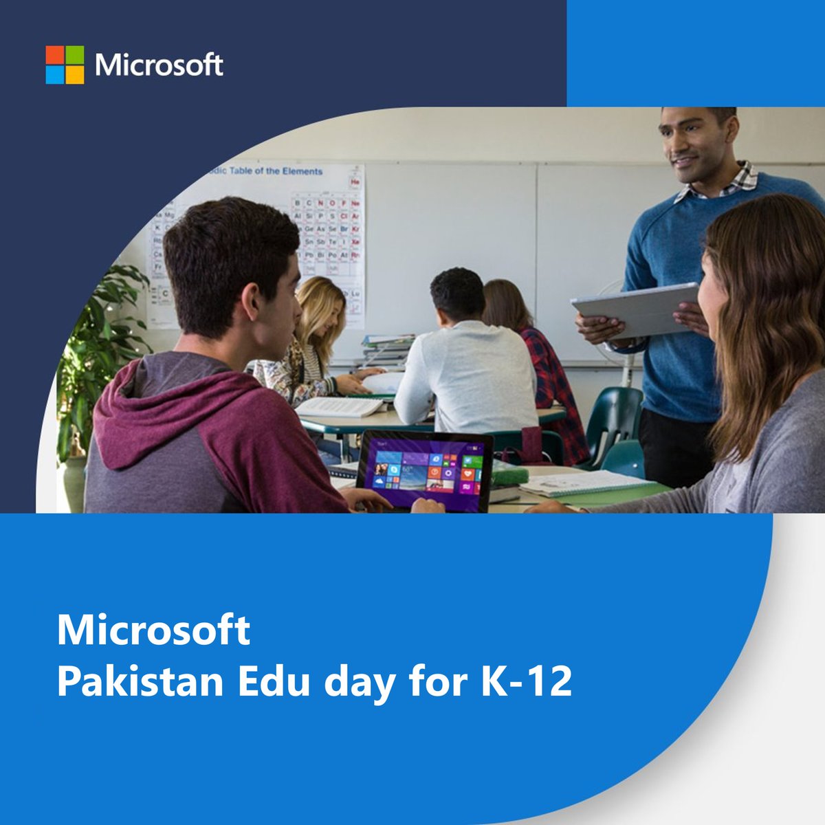 MSEduMENA's tweet photo. Join our online event on June 13, 2024, for Pakistani educators! 

✨ Explore MIEE &amp; Showcase Schools
✨ Use Minecraft for creativity
✨ Discover AI with Copilot demo

Register now: https://t.co/BNpDWgSsMo
#MicrosoftEDU https://t.co/G1RAoGMPyC