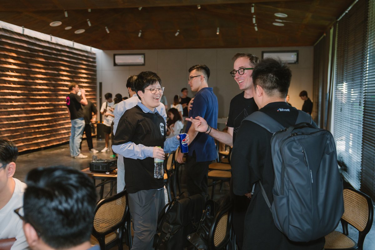 openguildwtf's tweet photo. ✨🎉Big shout out to all friends who made "Polkadot Connect: Networking for Innovation" a success!
Keep an eye out for upcoming events hosted by OpenGuild and Polkadot.
#OG_event #Polkadot #Builder #investment #fund