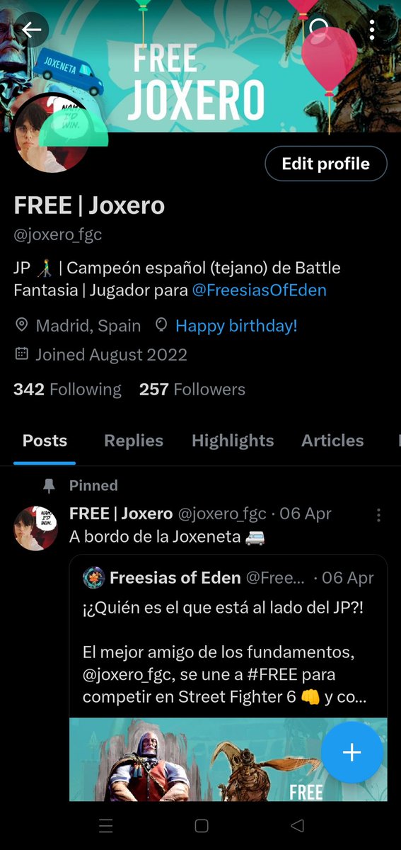 EDEN | Joxero tweet media