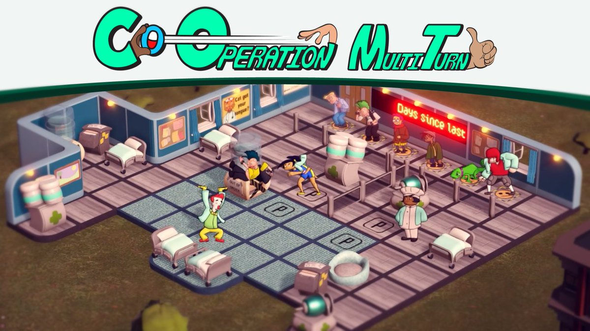 Our one-of-a-kind, hospital-set, turn-based, medicine-throwing, people-healing, tactic-testing, lots-of-fun game Co OPERATION is part of #SteamNextFest

Try the free demo! Play solo, or have your friends join on their phones! Support indie devs! ✨

store.steampowered.com/app/2097840