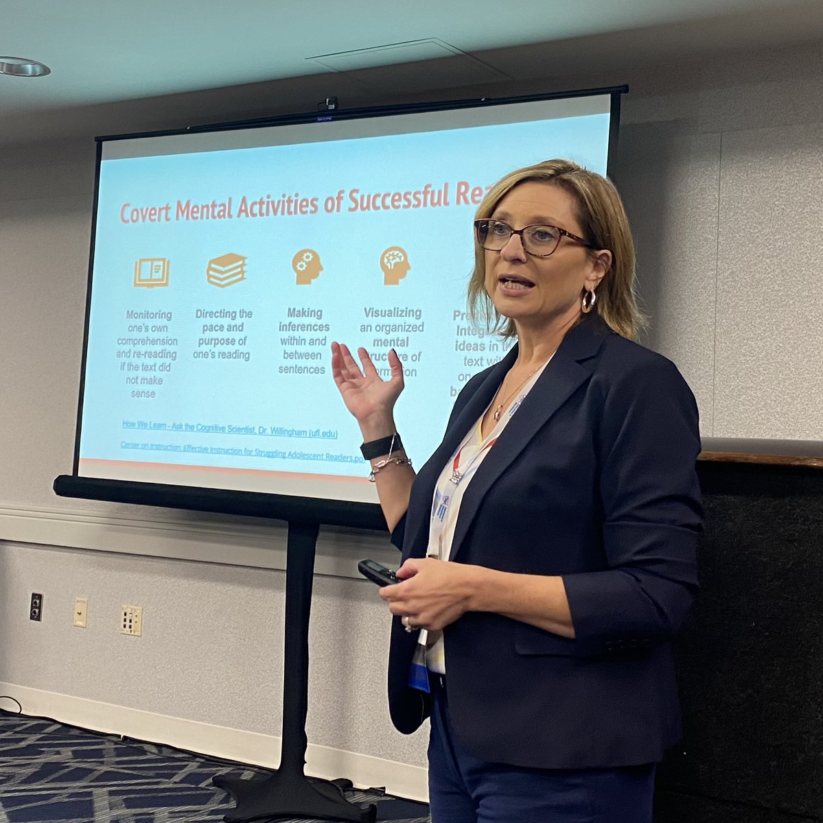 SST3's Jodi Snyder drew a full house for her presentation Scaffolding your Instruction Resulting in Successful Comprehension at today's Ohio Literacy Academy!  <a href="/OHEducation/">OH Dept of Ed and Workforce</a> #sst3 #sst3cia