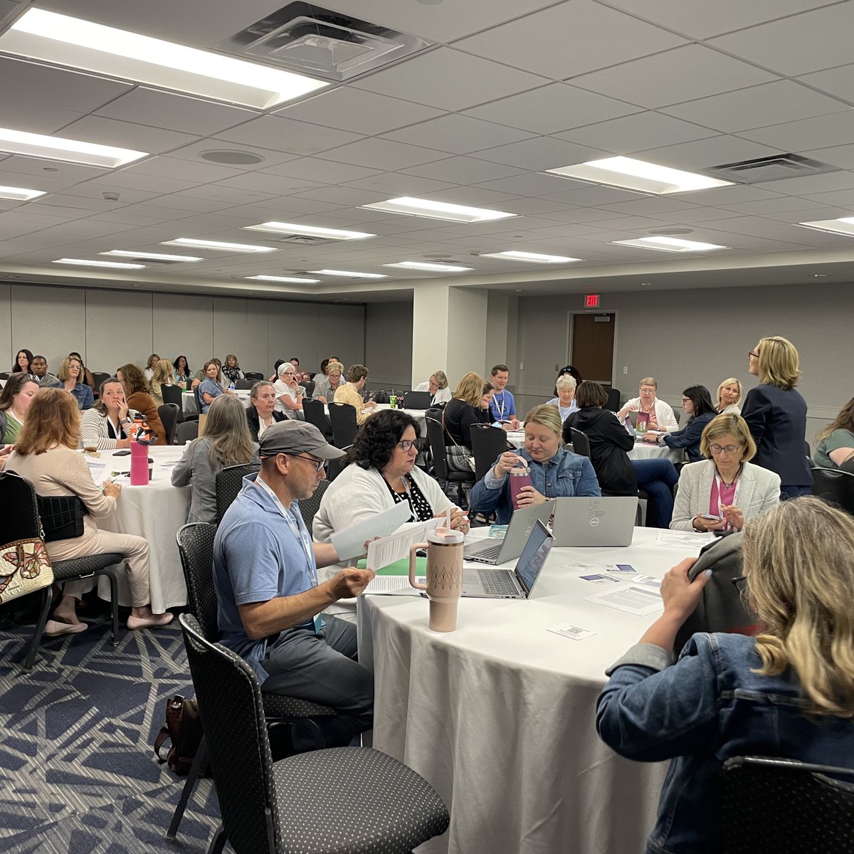 SSTRegion3's tweet photo. SST3's Jodi Snyder drew a full house for her presentation Scaffolding your Instruction Resulting in Successful Comprehension at today's Ohio Literacy Academy!  @OHEducation #sst3 #sst3cia https://t.co/smjMa4i3n6