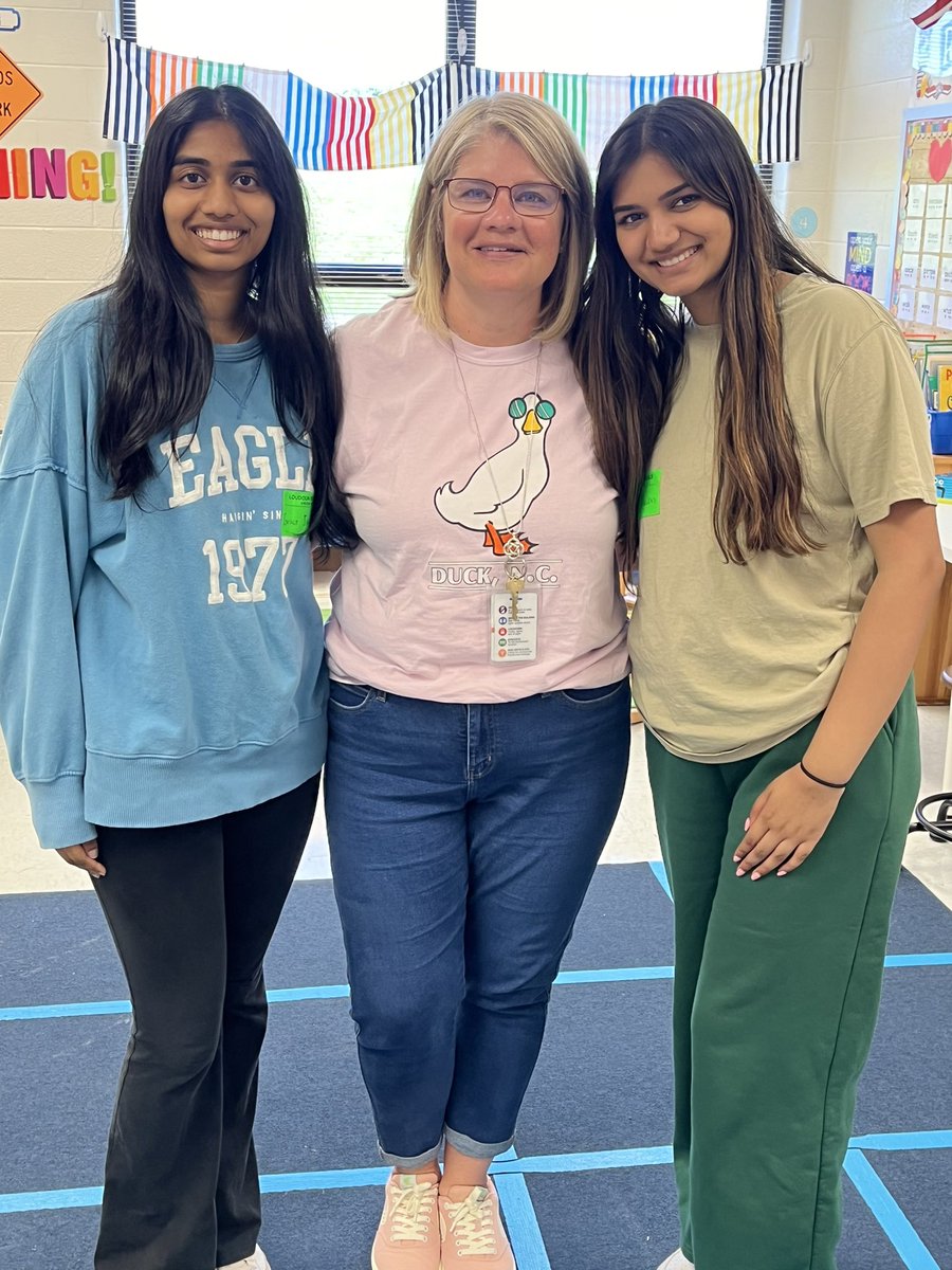 What a treat it was to have these two beautiful former students come back to visit me today! They are both graduating and heading to college in the fall! #LRelem