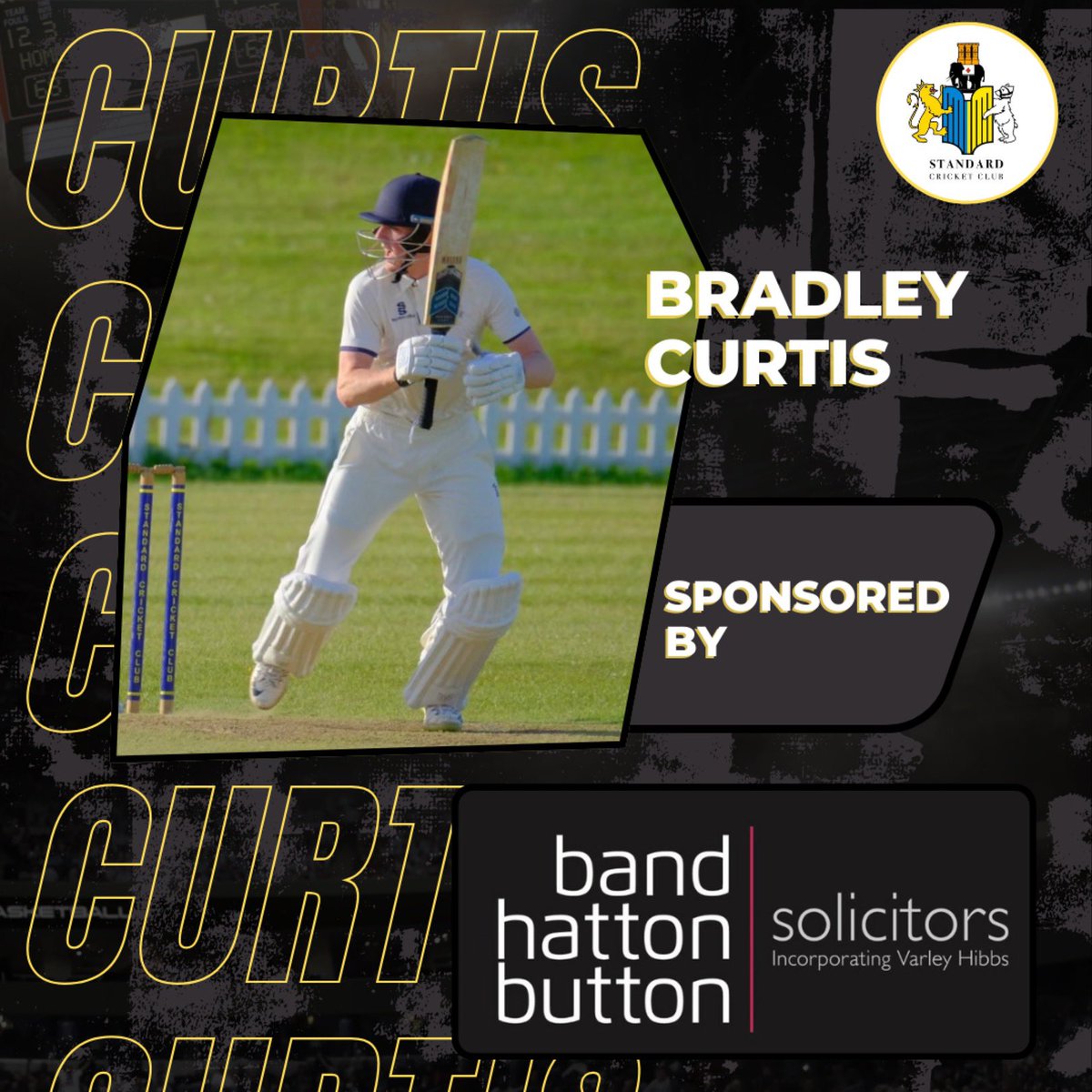 Standard Cricket Club (@standard_cc) on Twitter photo Performance of the weekend (1s) 🚨: <a href="/bradleycurtis96/">Bradley</a> 46 v <a href="/HarborneCC/">Harborne CC</a>. Sponsored by <a href="/BHBlegal/">Band Hatton Button</a>. #PUS #UTS 🏏🤝🙌 Performance of the weekend (1s) 🚨: <a href="/bradleycurtis96/">Bradley</a> 46 v <a href="/HarborneCC/">Harborne CC</a>. Sponsored by <a href="/BHBlegal/">Band Hatton Button</a>. #PUS #UTS 🏏🤝🙌