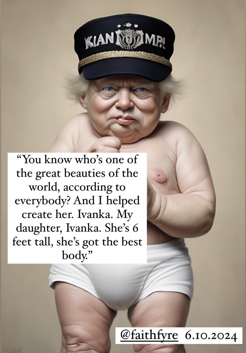 FaithFyre's tweet photo. Things you shouldn't say about your daughter... 🤐😋

Ladies and gentlemen of Maga. 

Your Jesus with pale skin 😱🥴 https://t.co/tibDjFZxme
