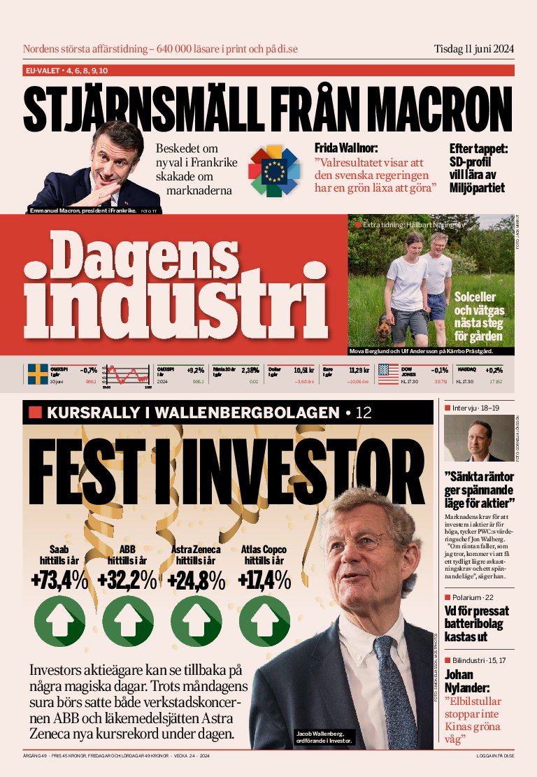 Ute nu! Nya utgåvan av Di finns på di.se/e-tidningen, och i våra appar för mobil och läsplatta.