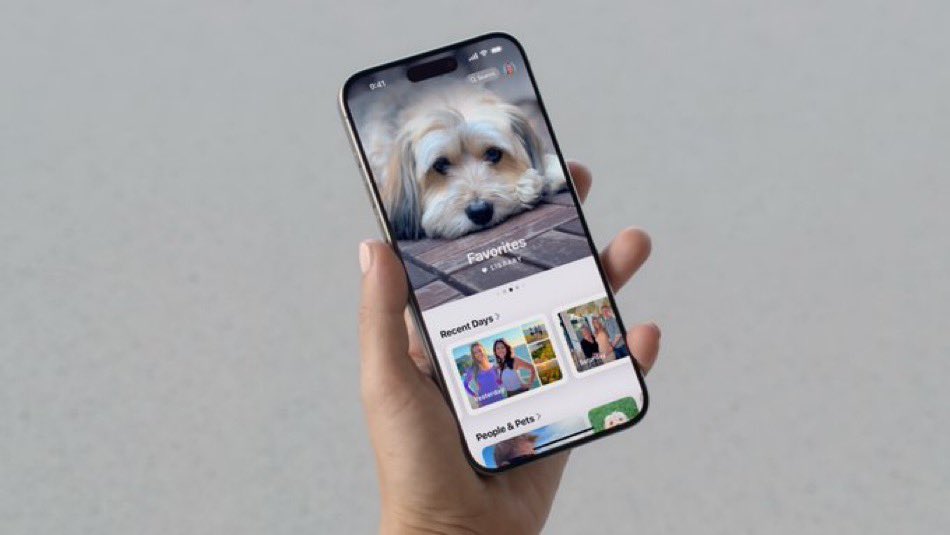 Offical_H_ft's tweet image. طريقة عرض جديدة لتطبيق الصور 🖼️  

#WWDC24