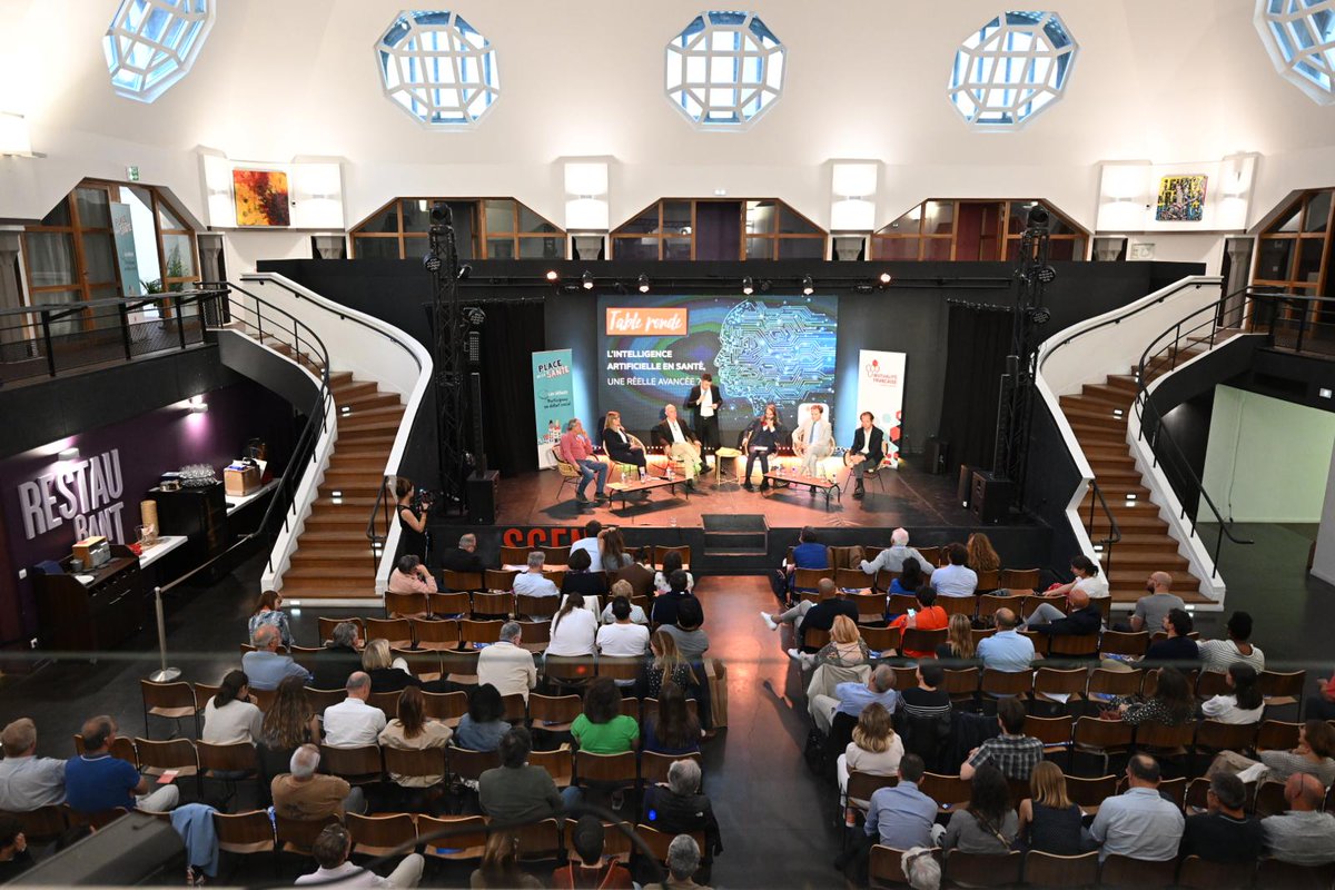 MutNaquitaine's tweet image. #EnDirect #IAe #Santénumérique  

"Toutes les technologies doivent rester au service de l'humain. C'est pourquoi le fond "Mutuelle Impact" de @mutualite_fr soutient @EthikIa avec la @MGEN_officiel pour une IA de confiance" @BertrandDupouy