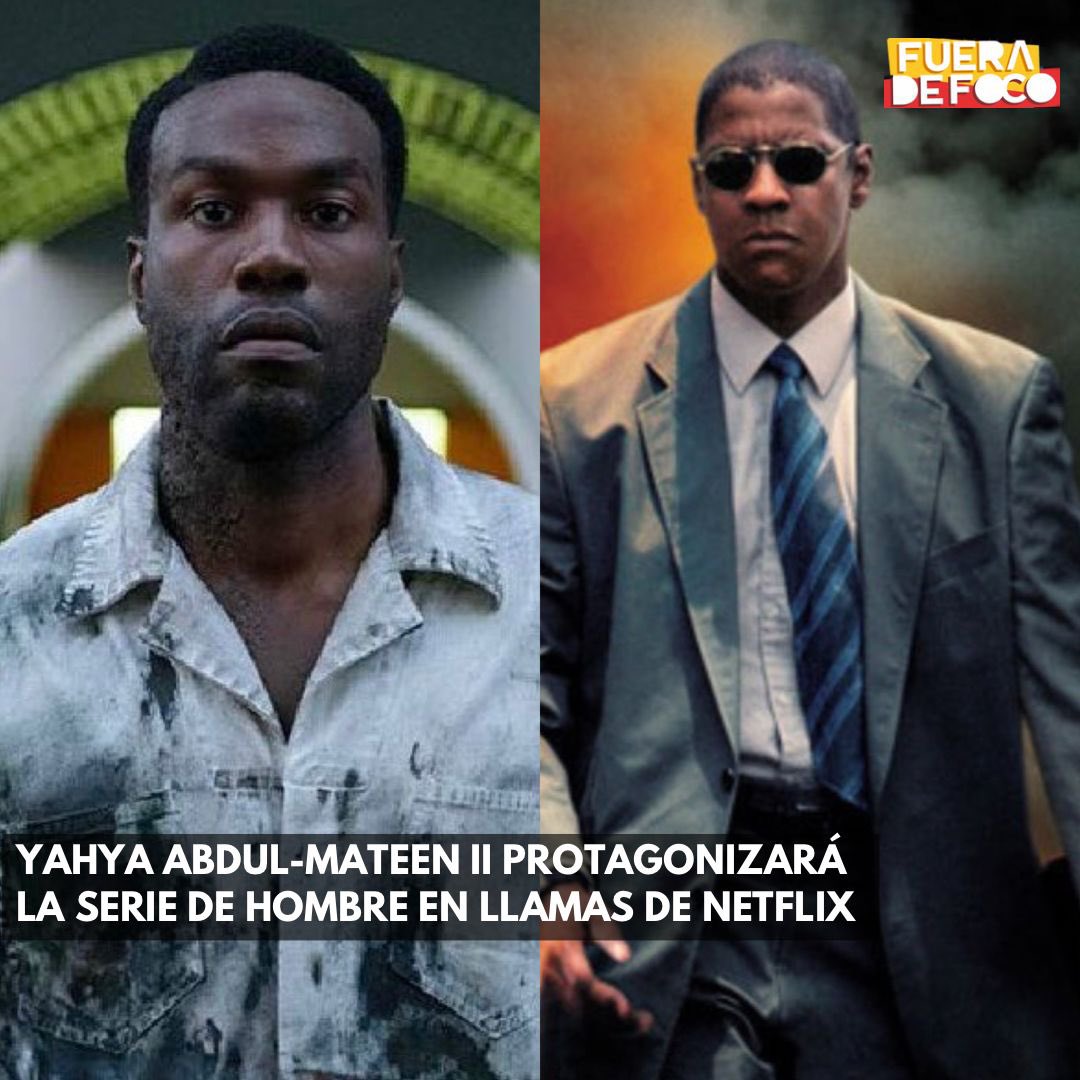 GabyMeza8's tweet photo. ¡TENDRÁ UNA SERIE! 🔥 La clásica #ManOnFire de #DenzelWashington tendrá un reboot en forma de serie, que será protagonizada por #YahyaAbdulMateenII (#Aquaman). El proyecto es producido por #Netflix y contará con #StevenCapleJr (#CreedII) como director de los dos primeros episodios