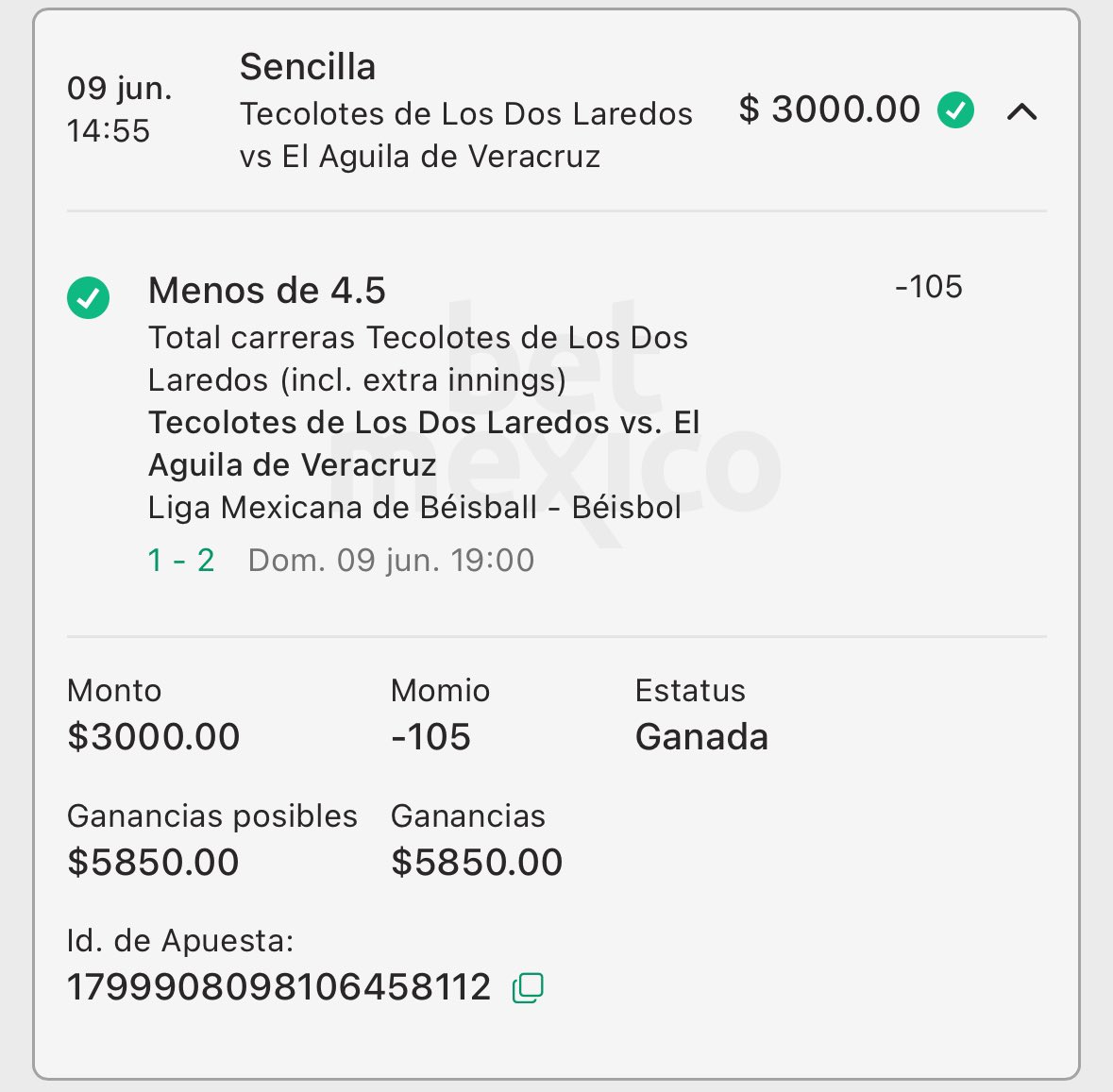 DatosPicks's tweet image. Seguimos en tachados en Liga Mexicana de Béisbol 🔥🇲🇽⚾️