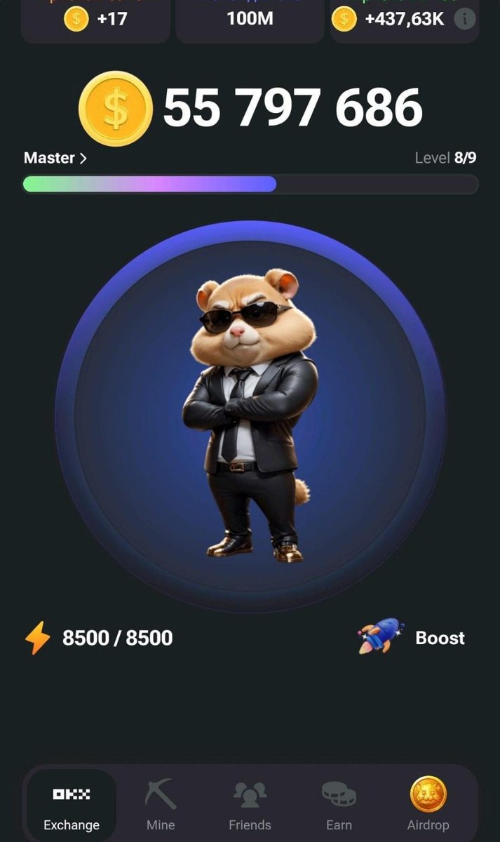 Join Hamster combat and clam your coin .
t.me/hamster_komBat…

#HAMSTERKOMBAT
#airdrop #hamster #hamstercombo