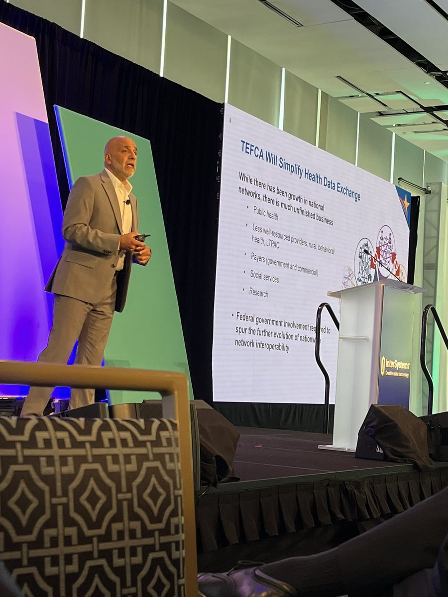 Michael Marchant (@mbmarchant) on Twitter photo Lots of AI and TEFCA talk from <a href="/mickytripathi1/">micky tripathi</a> at #globalsummit24 Healthcare Leadership Summit #thanksMicky Lots of AI and TEFCA talk from <a href="/mickytripathi1/">micky tripathi</a> at #globalsummit24 Healthcare Leadership Summit #thanksMicky