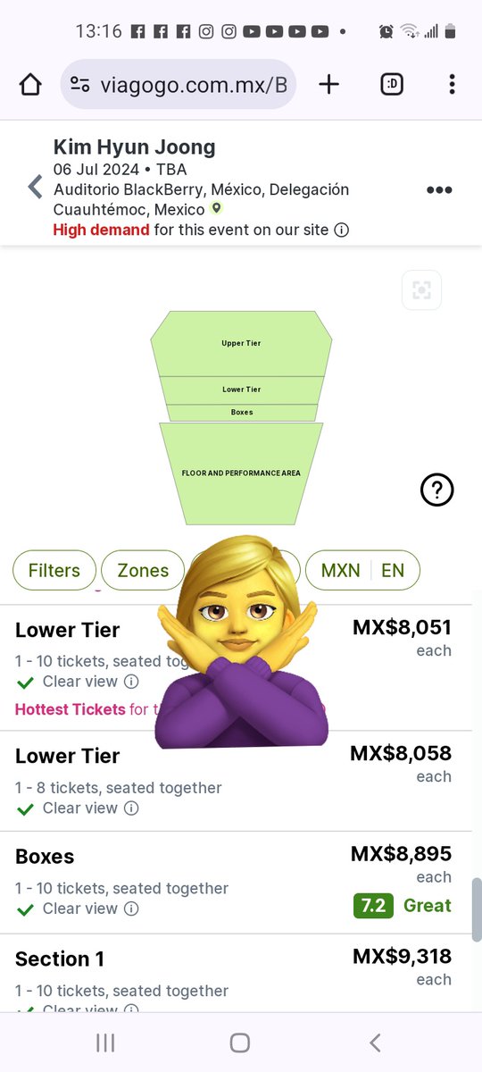 🚨🚨Cuidado! 🚨🚨No caigan con revendedores!! Aun hay boletos disponibles en el sitio oficial!
Solo Passline.com en línea o en físico en las taquillas del Auditorio BB. No a estafadores #Henecia 
#KimHyunJoong #TheLastDance <a href="/khj_heneciatwt/">KIMHYUNJOONG</a> <a href="/PasslineMexico/">Passline Mx</a> 
Cuídense !!!