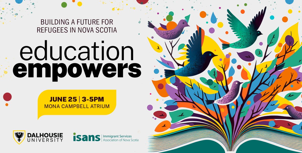Join Dal and <a href="/isans_ca/">ISANS</a> for a fundraising event filled with opportunities to recognize the invaluable contributions of refugees, connect with prospective employers, learn about different cultures, and enjoy a taste of international cuisines! Details: ow.ly/ijiQ50SersE