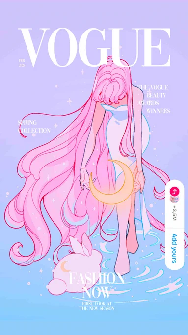 really liked how this IG vogue filter turned out on my artworks 