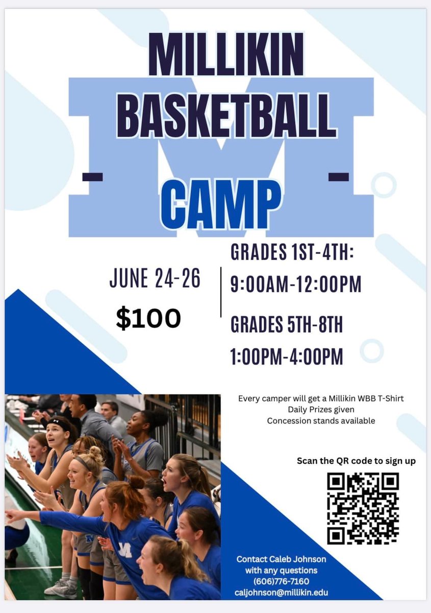 Still plenty of time to sign up!!! 
Graphic made by our very own <a href="/kyblock22/">Kyleigh Block</a> !!!
I know she’d love to see your little ones at camp😉