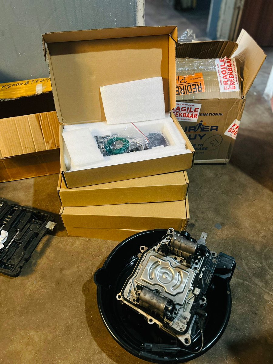 PowertecAuto's tweet image. Are you counting this kind of problem in your Dsg car ? You can help you to solve this issue.

We specialize in Mechatronic TCU repairs &amp;amp; Programming 

Mechatronic valve body repairs 

Complete mechatronic Sales &amp;amp; TCU&apos;S 

CONTACT US 084 630 2620 
POWERTECAUTOPARTS@GMAIL.COM