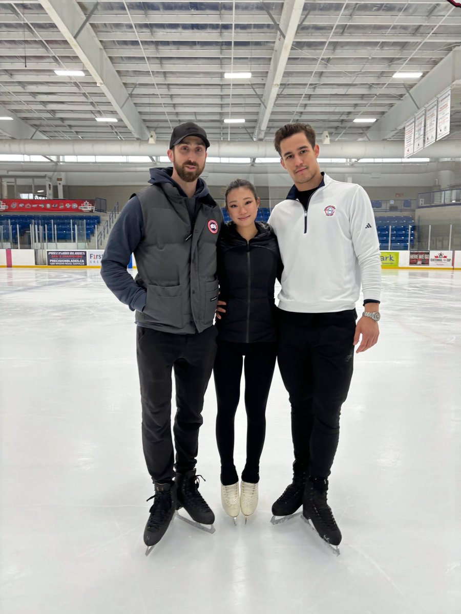 AudreyShin4's tweet image. Hey guys, we’re thrilled to announce our new partnership! We will be training in Toronto under the guidance of Bruno Marcotte, Andrew Evans, and Tammy Gambill. Excited to learn and grow as we embark on this journey together! 
Stay tuned for more😊