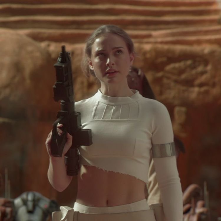 TheCinesthetic's tweet image. natalie portman as padmé amidala